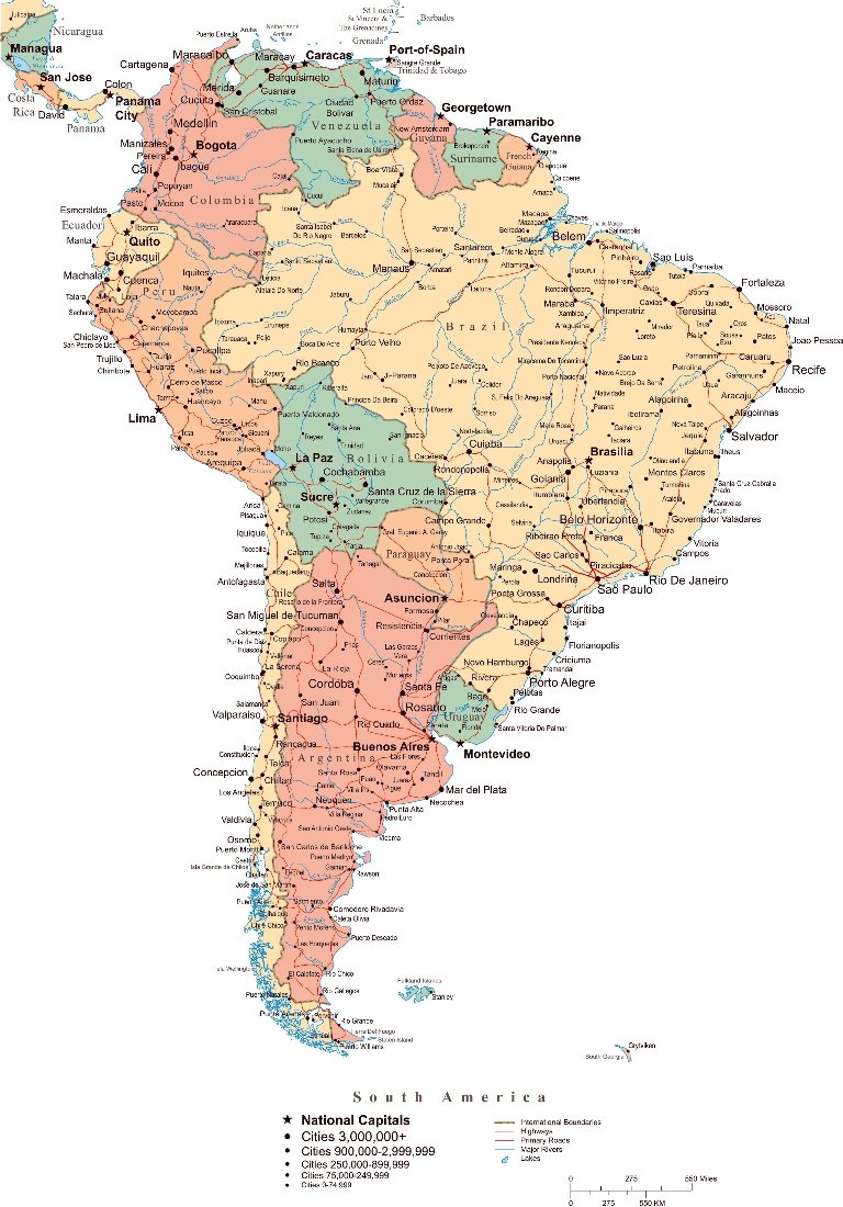 South America