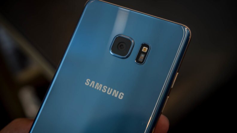 Samsung Galaxy Note 7 Coral Blue 