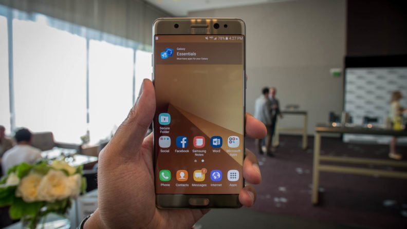 Samsung Galaxy Note 7 Gold