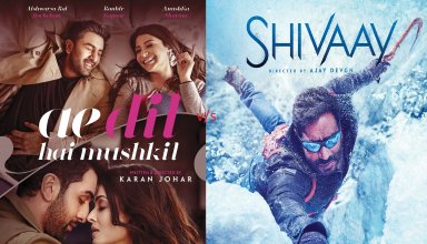 Ae Dil Hai Mushkil vs Shivaay Box Office Comparison