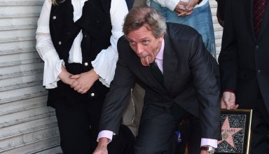 Hugh Laurie Awarded Star in Hollywood Walk of Fame