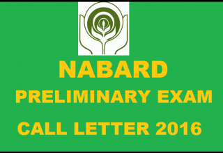 NABARD 2016 Prelim Exams
