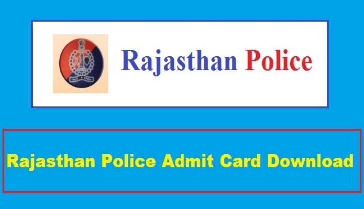 Rajasthan Police Admit Card